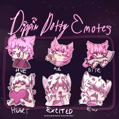 DippinDotty Emotes (Batch 2) - DippinDotty