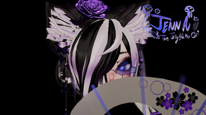 ╭┈ヾJenna, The Jellyfish 🪼 | GOGOLOCO | VRCFURY | SPS + TPS | PHYSBONES | Personal License Only | Face Tracking (VRCHAT) | PC + QUEST - DippinDotty