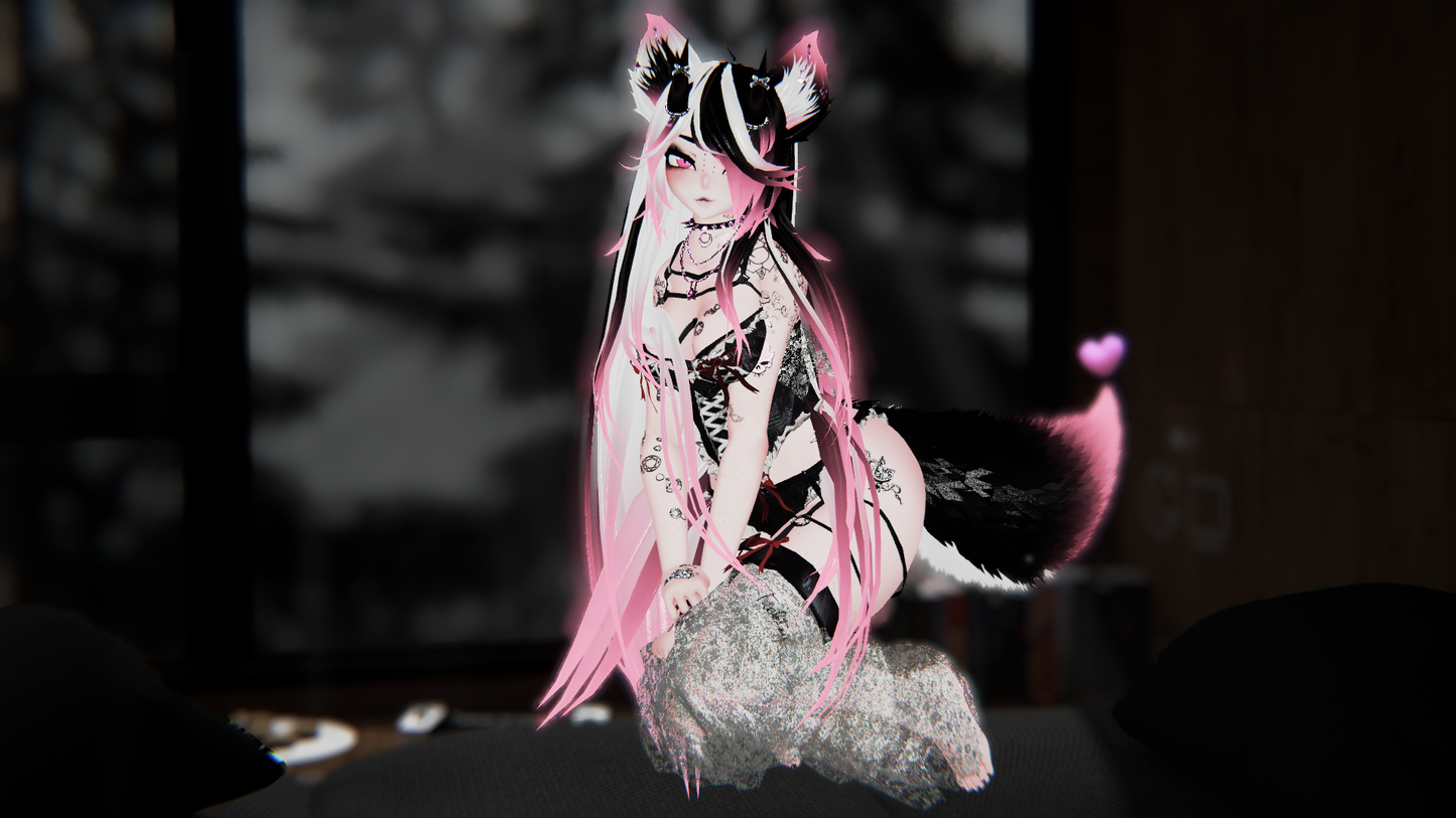 ╭┈ヾL. Lace Set 🎀 [DLC/Full Outfit Set]