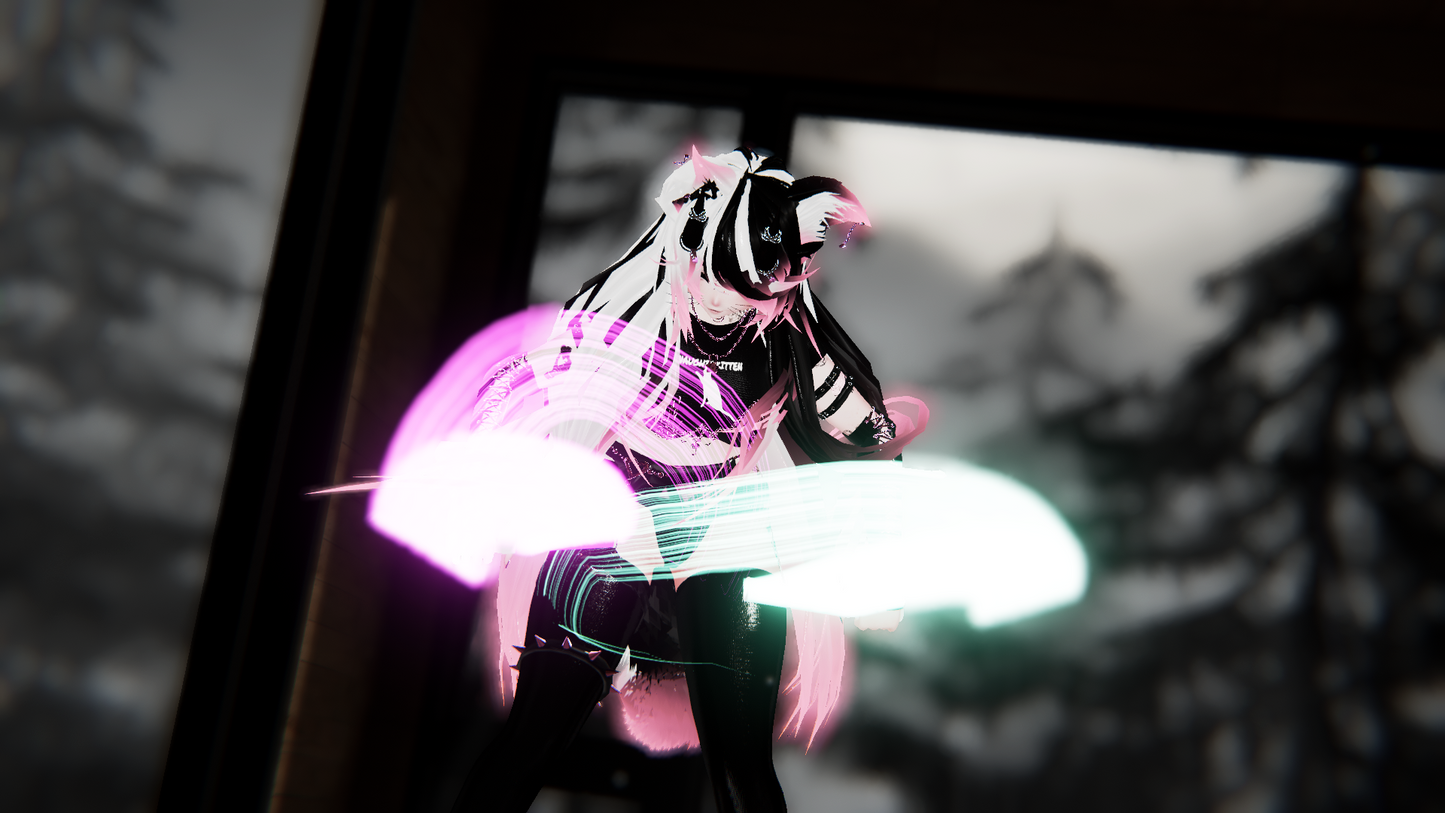 ╭┈ヾNaughty, The Discord Kitten 🥵 🐾 | VRCFT | PC + QUEST