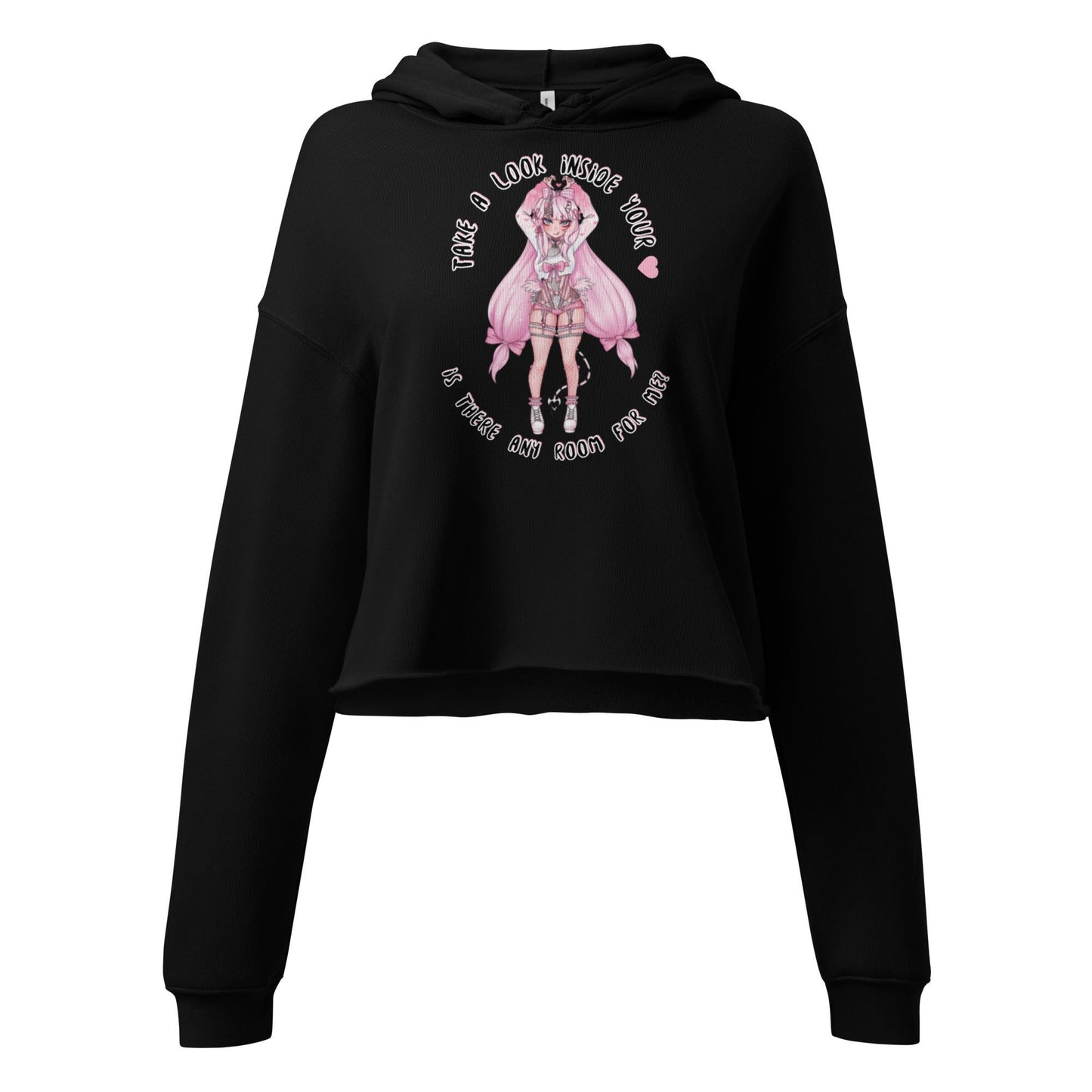 'Flora' Crop Hoodie - DippinDotty