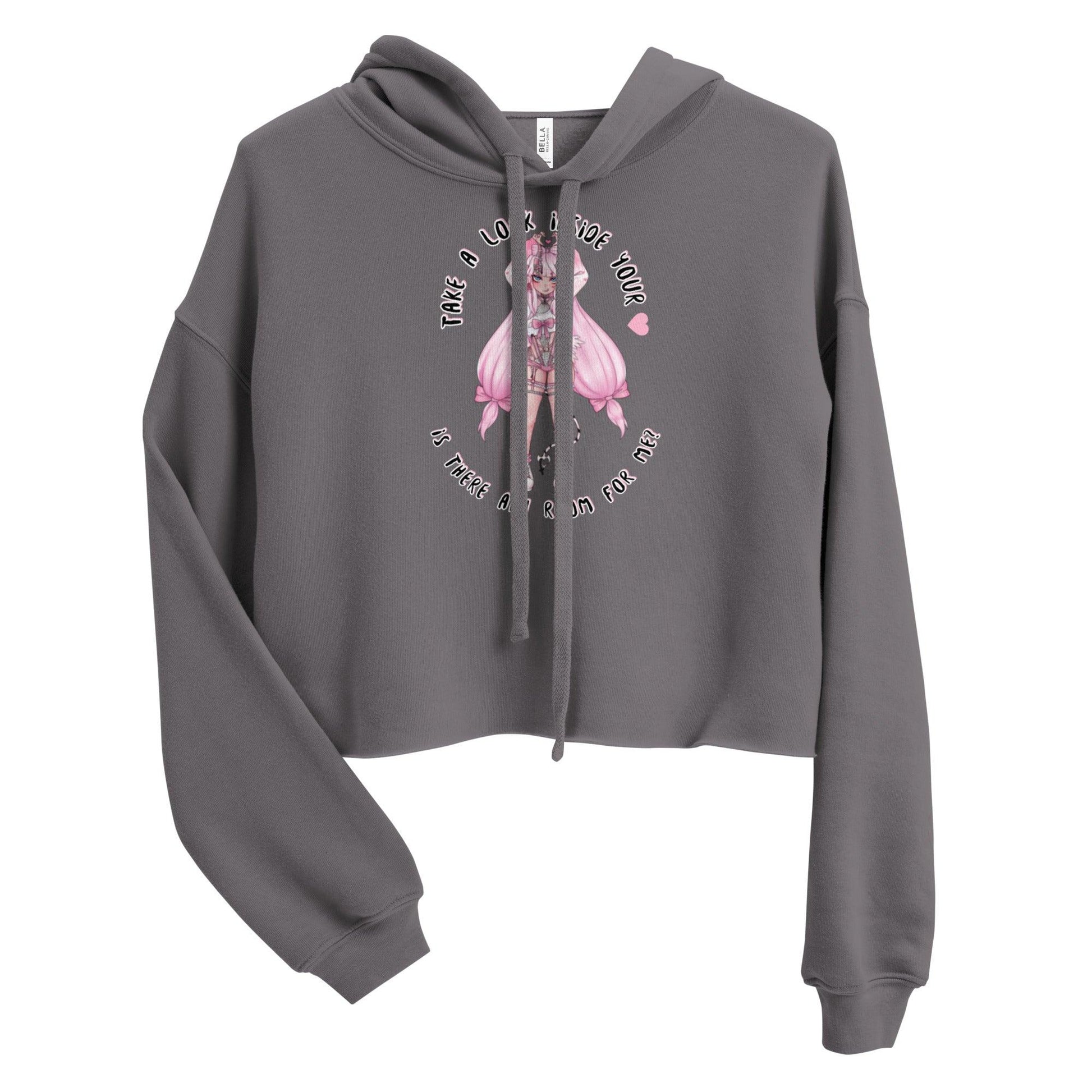 'Flora' Crop Hoodie - DippinDotty