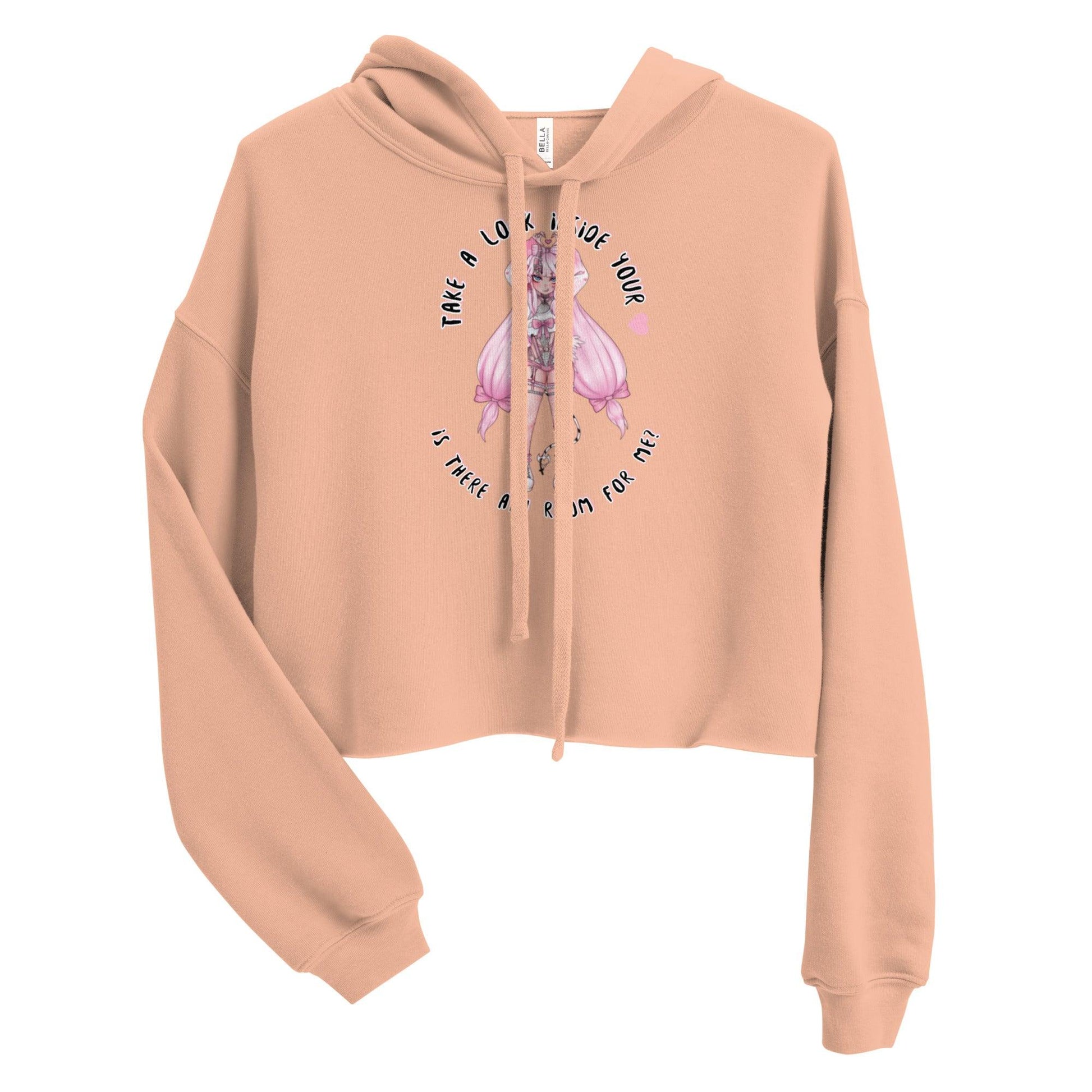 'Flora' Crop Hoodie - DippinDotty