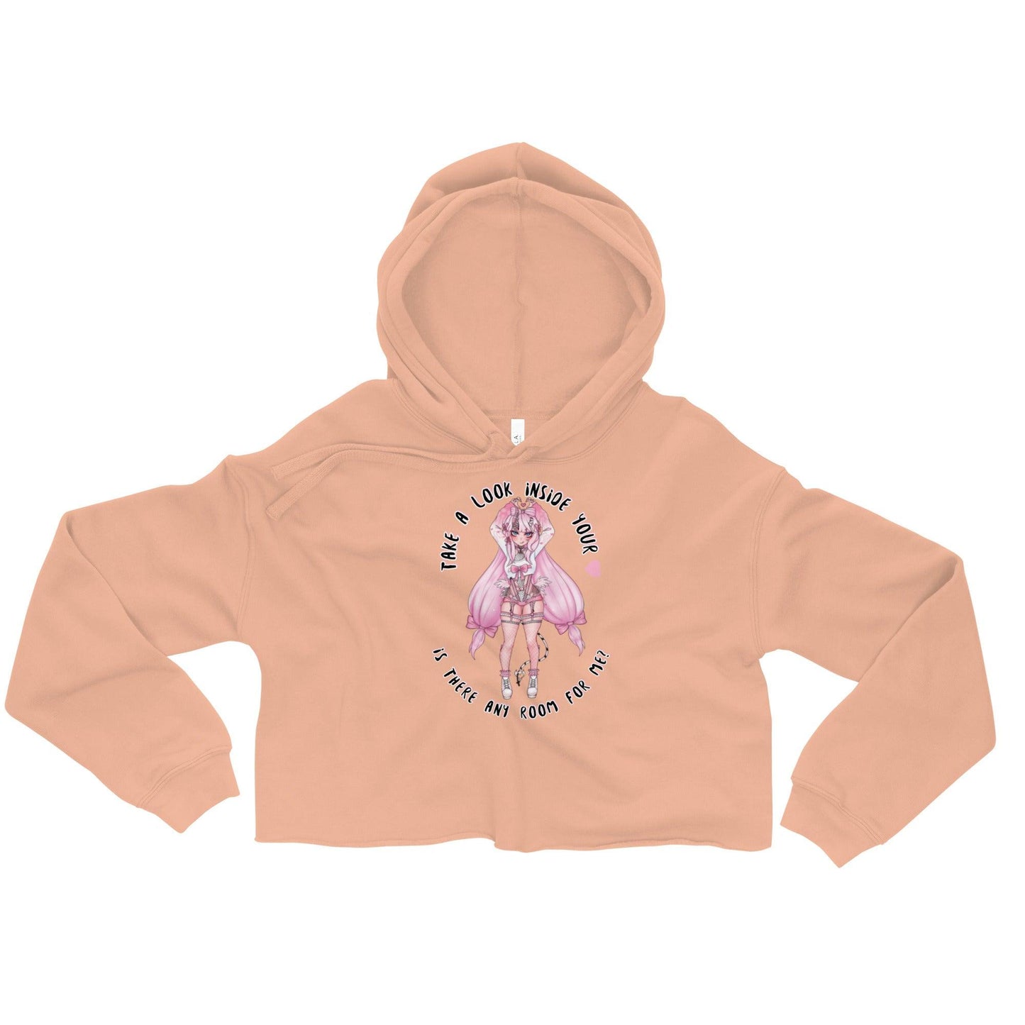 'Flora' Crop Hoodie - DippinDotty