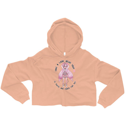 'Flora' Crop Hoodie - DippinDotty