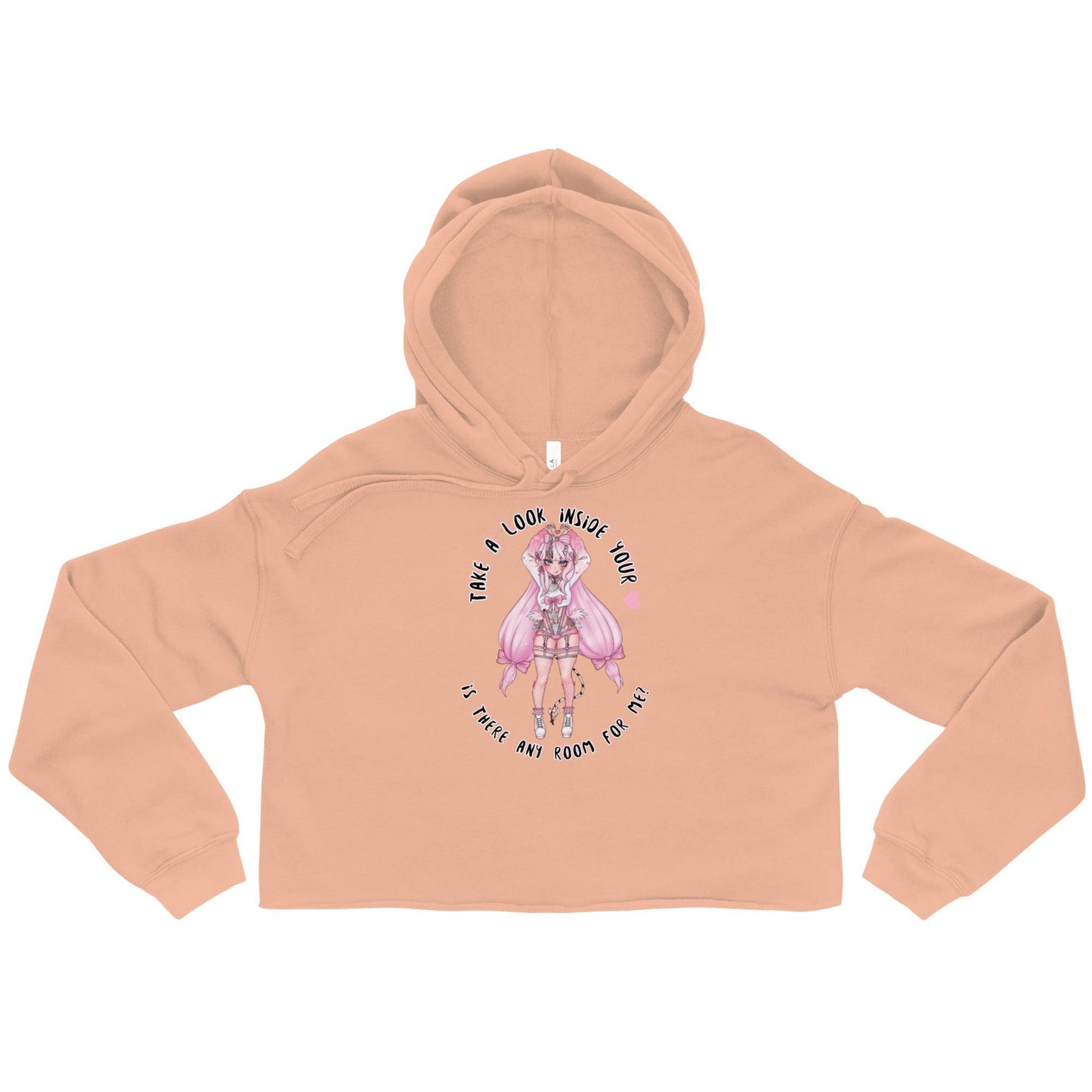 'Flora' Crop Hoodie - DippinDotty