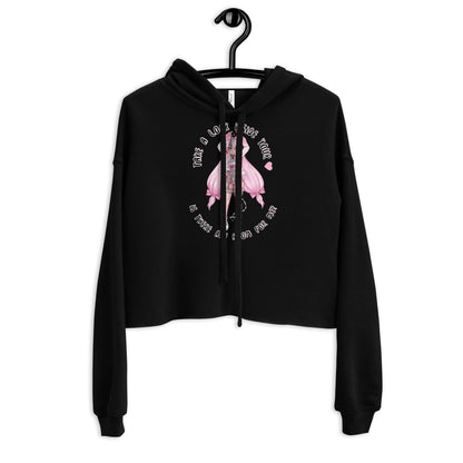 'Flora' Crop Hoodie - DippinDotty