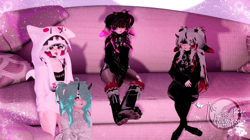 ╭┈ヾThe Comfy Buns Bun Collection 🐇☕ | GOGOLOCO | VRCFURY | SPS + TPS | PHYSBONES | Personal License Only | PC + QUEST(Bundle +/or Single) - DippinDotty