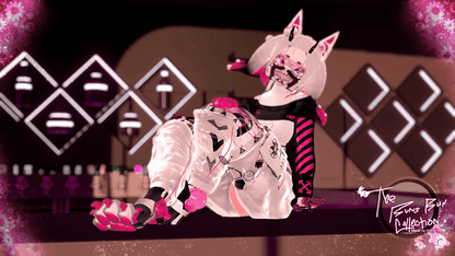 ╭┈ヾCyber Blankie, The Cyborg Bunny 🎧 🐇 | GOGOLOCO | VRCFURY | SPS + TPS | PHYSBONES | Personal License Only | PC + QUEST - DippinDotty