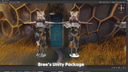 ╭┈ヾBree, The Honey Bee 🐝| VRCFT | PC + QUEST + OPT