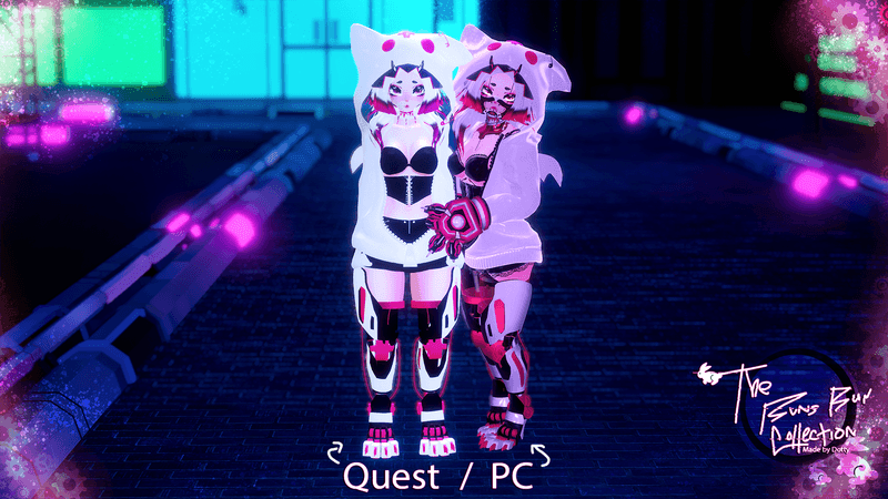 ╭┈ヾThe Comfy Buns Bun Collection 🐇☕ | GOGOLOCO | VRCFURY | SPS + TPS | PHYSBONES | Personal License Only | PC + QUEST(Bundle +/or Single) - DippinDotty