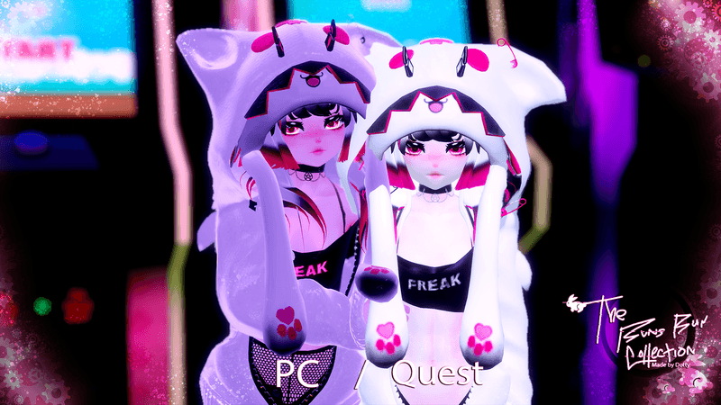 ╭┈ヾThe Comfy Buns Bun Collection 🐇☕ | GOGOLOCO | VRCFURY | SPS + TPS | PHYSBONES | Personal License Only | PC + QUEST(Bundle +/or Single) - DippinDotty